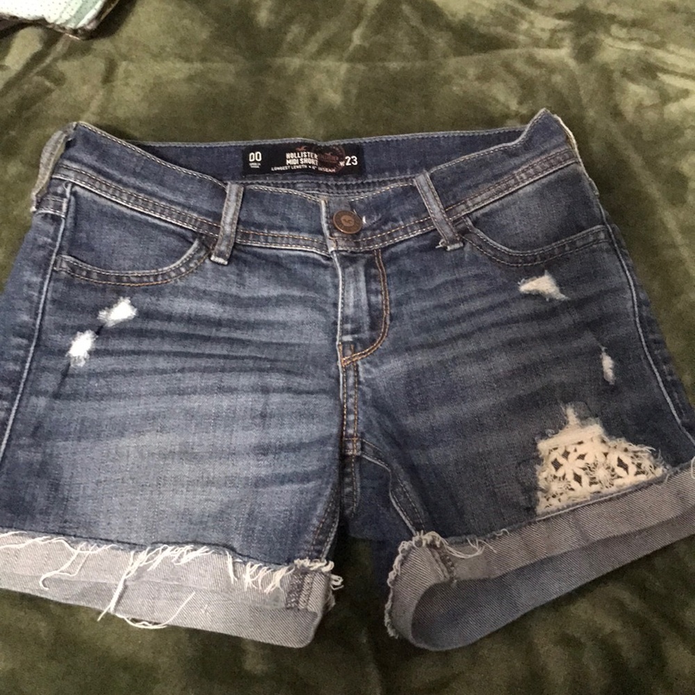 Hollister midi shorts
